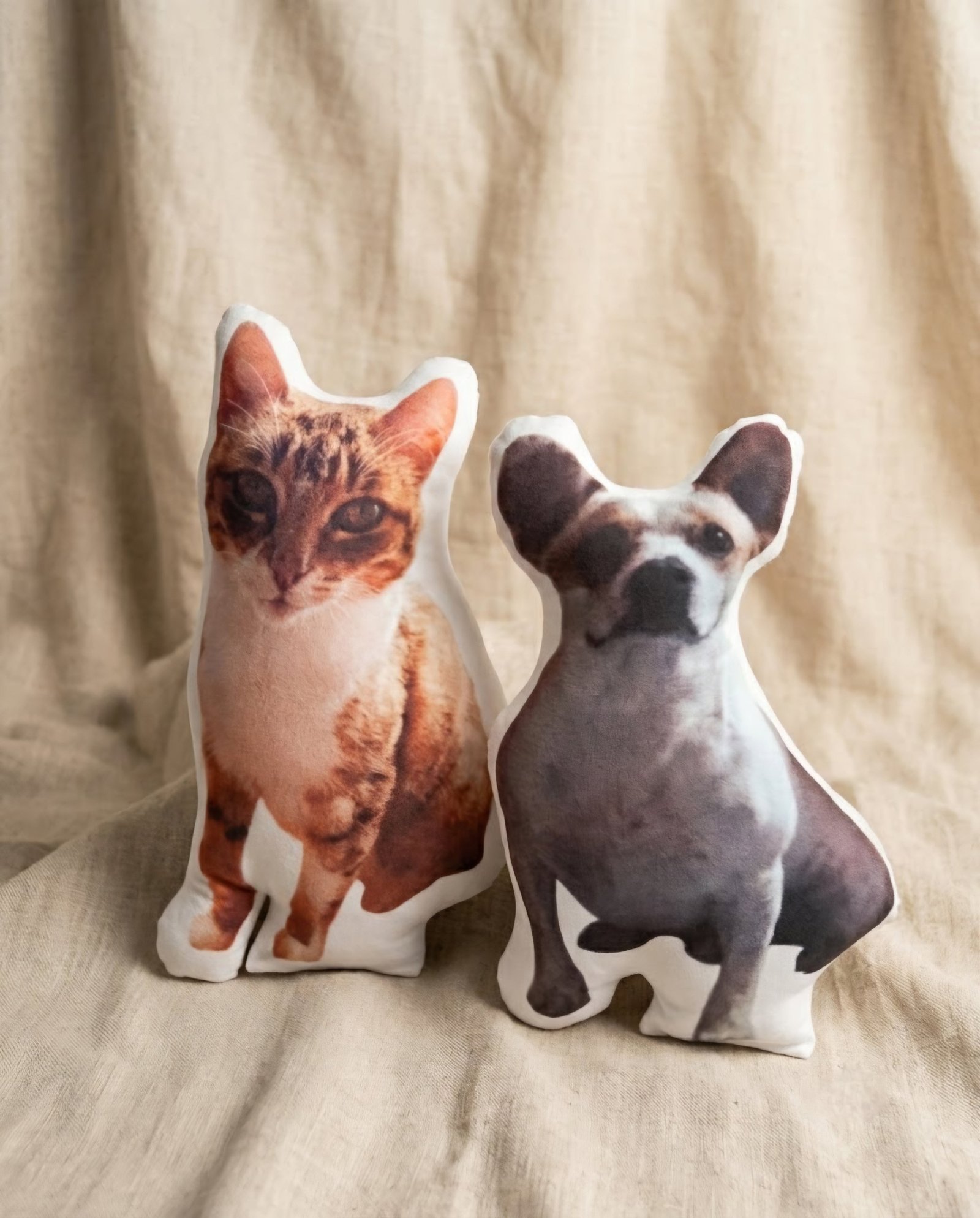 Cojín Personalizado con Foto de Mascota — Hecho a Mano MINU