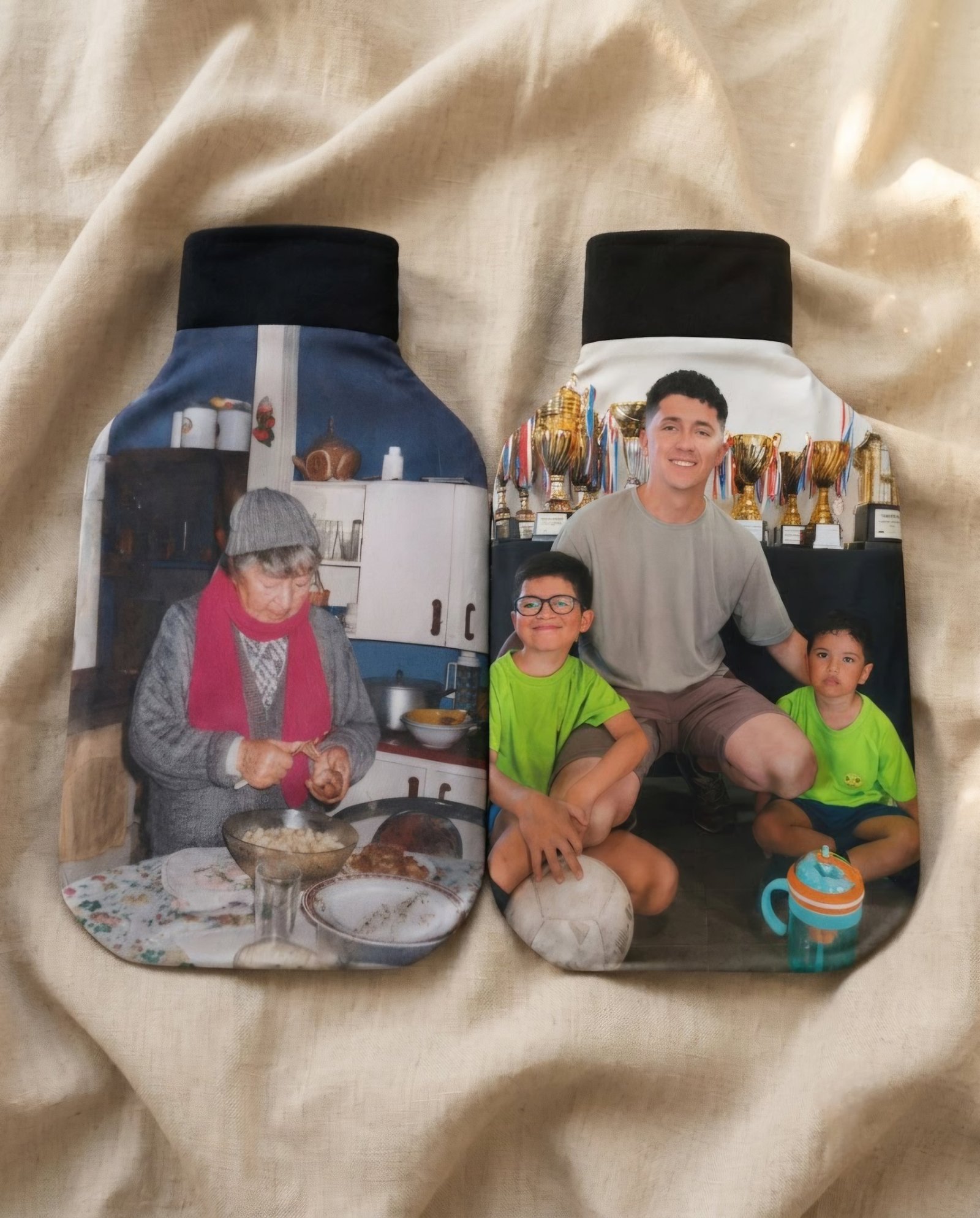 Guatero 2L Personalizado con Foto — Funda Hecha a Mano MINU